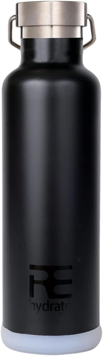 Stay Hydrated in Style: 25Oz Insulated Water Bottle with Straw, Bonus Lids, and Leak-Proof Design for Hot & Cold Beverages