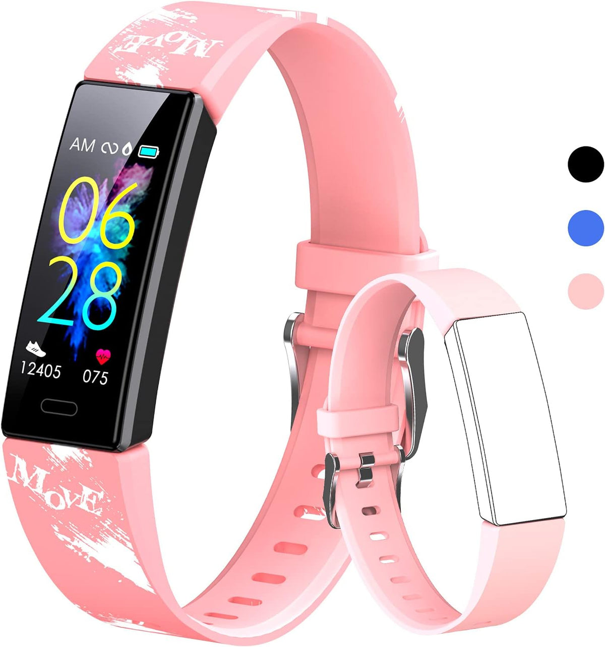 Ultimate Kids Fitness Tracker Watch - IP68 Waterproof Smartwatch with 11 Sport Modes, Activity Monitoring & Heart Rate Tracking for Ages 6-16