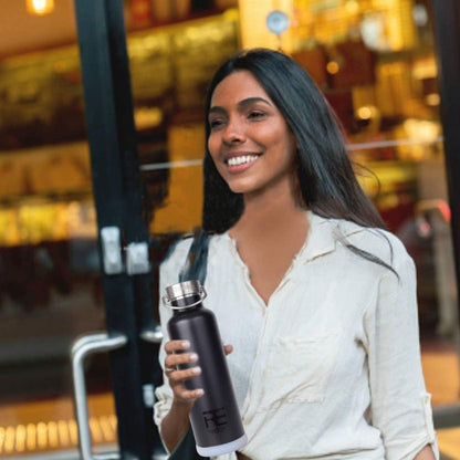 Stay Hydrated in Style: 25Oz Insulated Water Bottle with Straw, Bonus Lids, and Leak-Proof Design for Hot & Cold Beverages