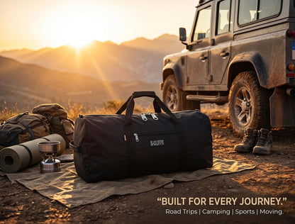 Ultimate Heavy Duty Cargo Duffel Bag - Perfect for Sports Gear, Travel, and Adventure!