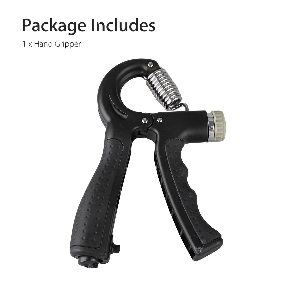 Ultimate Hand Grip Strengthener - Adjustable Resistance 22-132Lbs for Enhanced Forearm and Finger Training, Perfect for Athletes and Musicians in Sleek Black